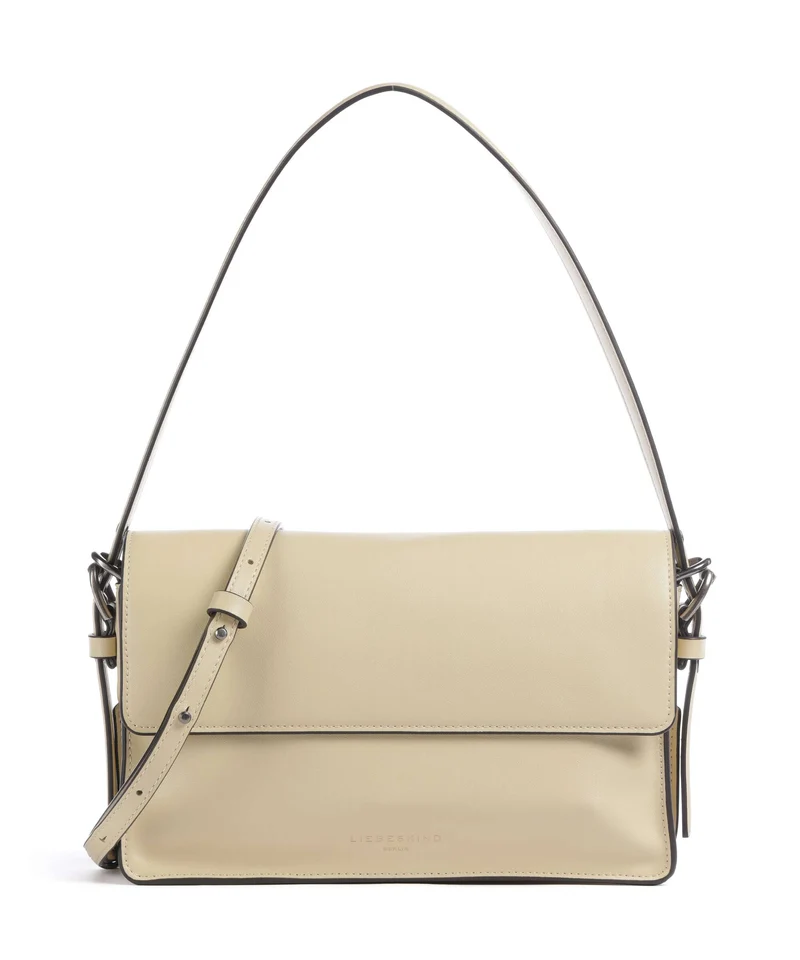 Liebeskind Audrey Recycled Soft Calf S Borsa a spalla biscotti