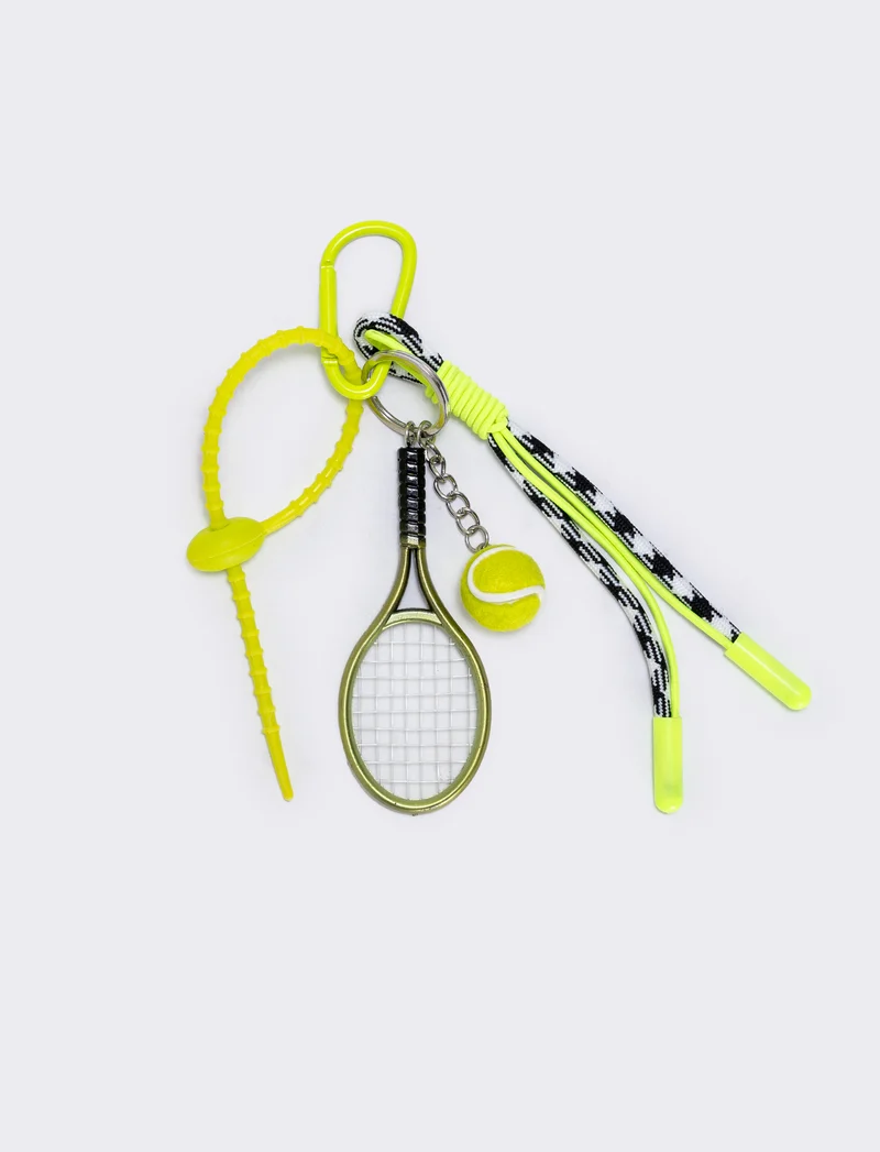 Portachiavi e ciondoli sportivi vari - Giallo lime