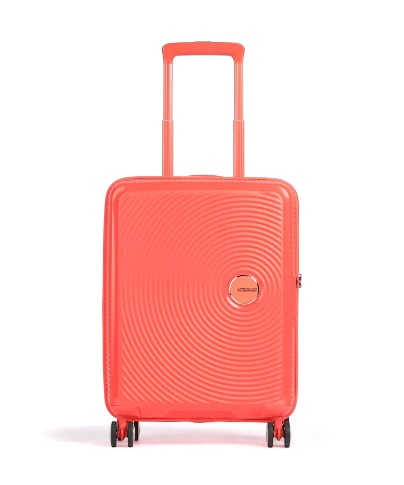 American Tourister Soundbox Valigia trolley (4 ruote) neon orange