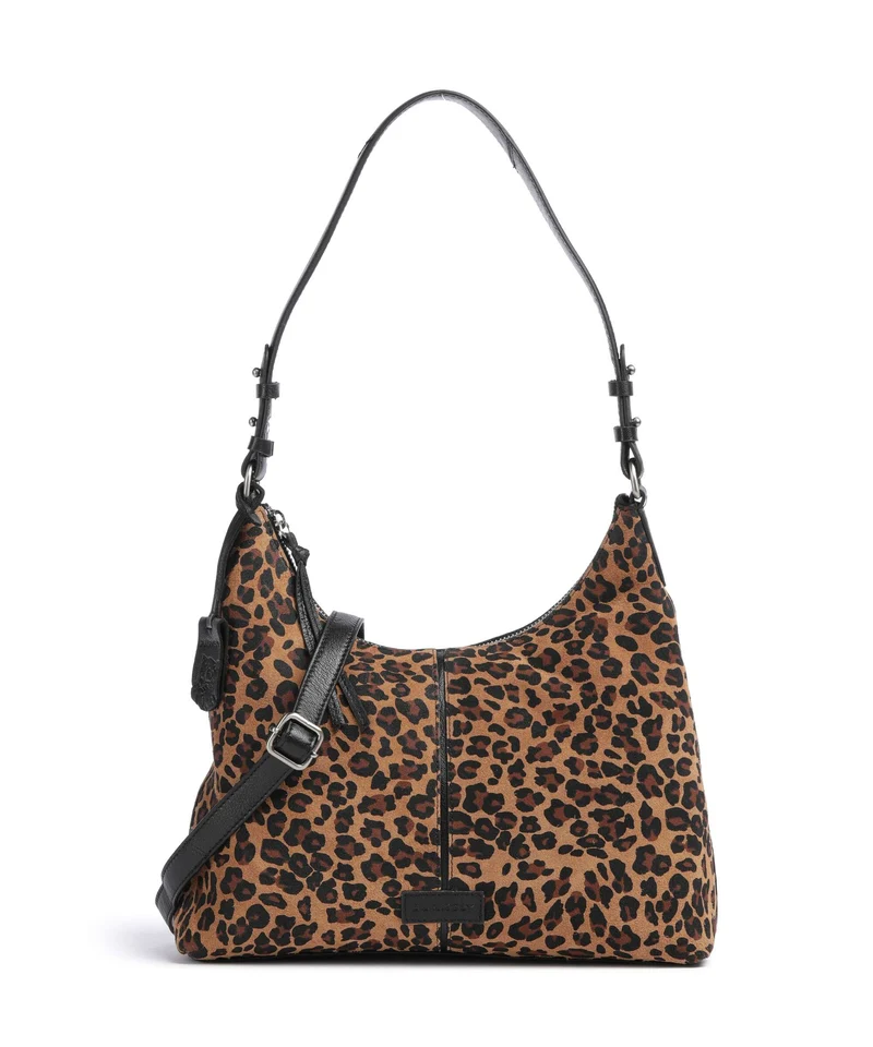 Burkely Animo Borsa hobo leopard