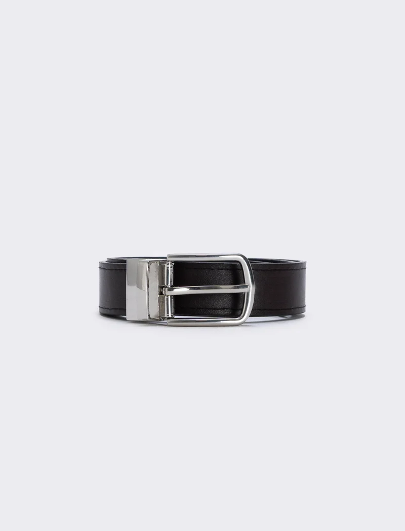 Cintura double face versatile e elegante - Blu