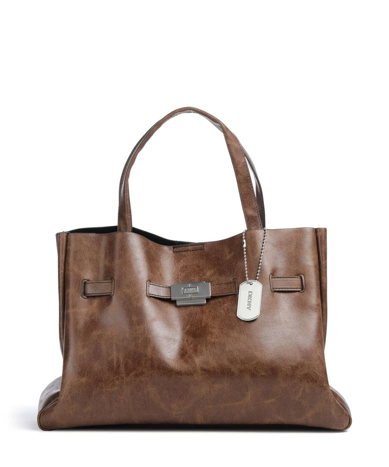DKNY Bryar Large Borsa a mano charcoal