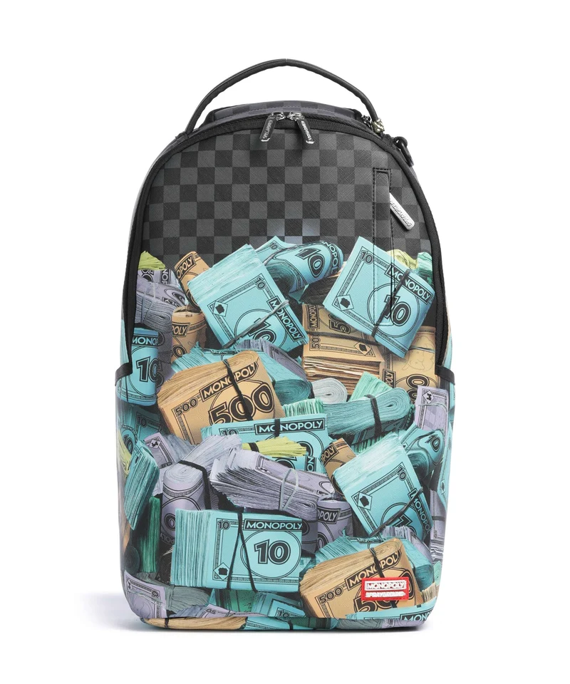 Sprayground Monopoly Money Stacks Zaino multicolour