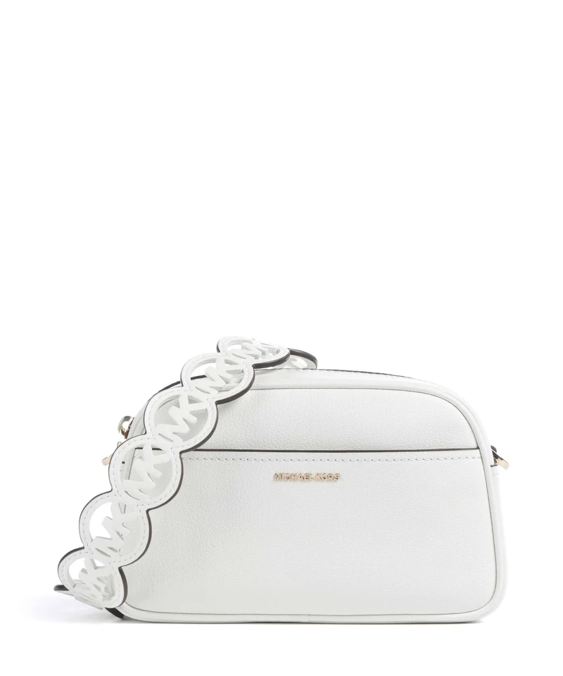 Michael Kors Jet Set Small Borsa a tracolla optic white