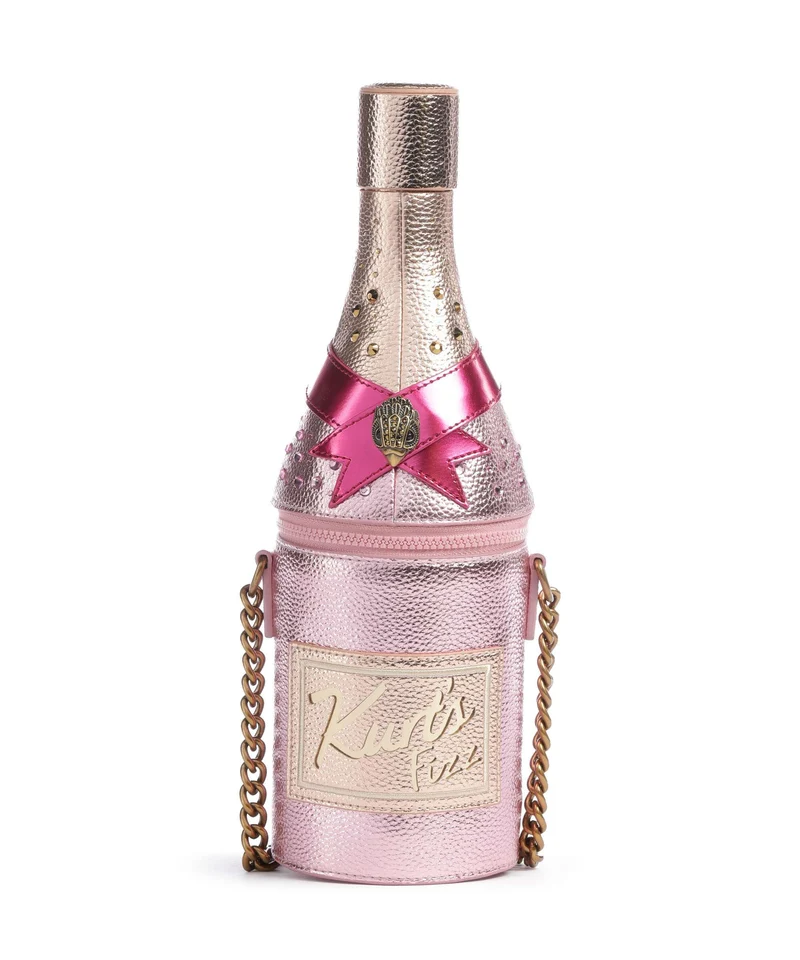 Kurt Geiger Champagne Bottle Borsa a tracolla pink