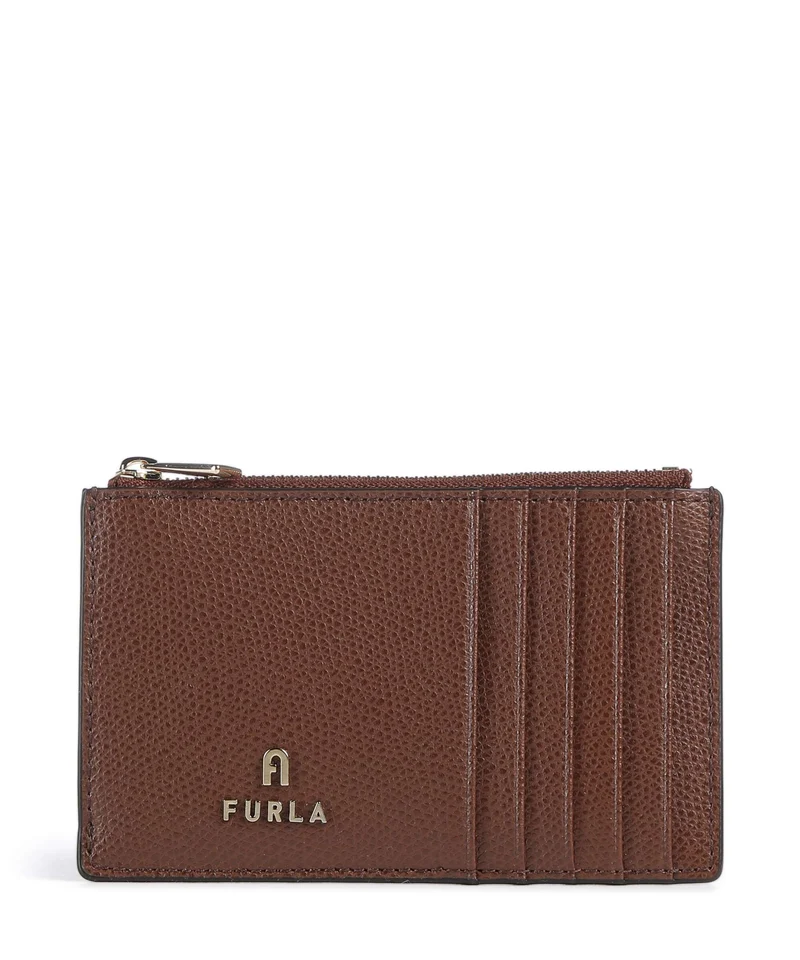 Furla Camelia M Porta carte di credito extra brown