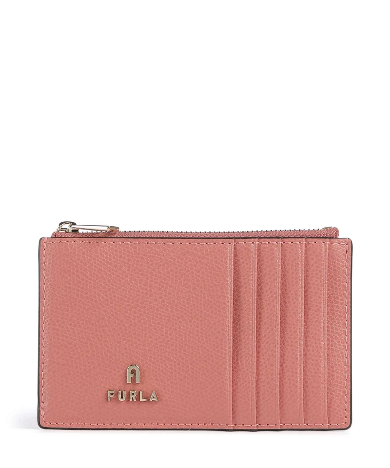 Furla Camelia M Porta carte di credito rosewood
