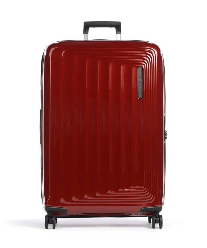 Samsonite Nuon Valigia trolley (4 ruote) metallic red