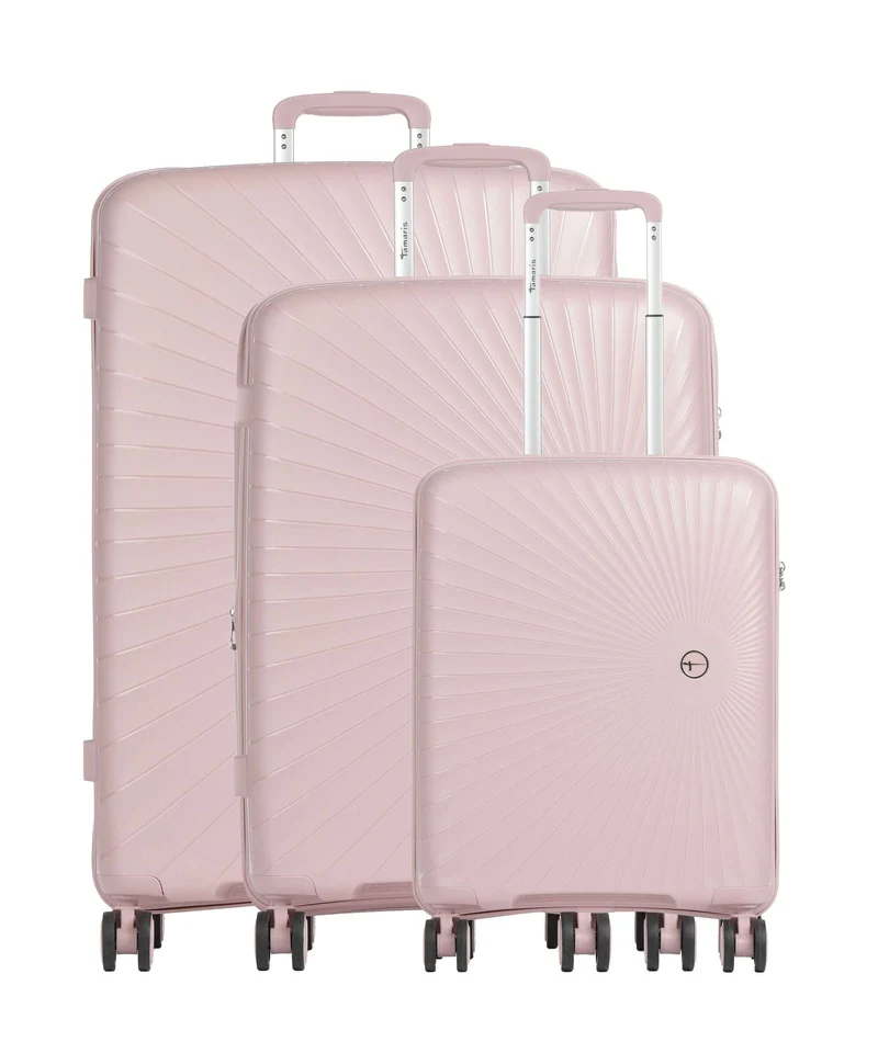 Travelite x Tamaris Voyaage Set valigie trolley (4 ruote) blush