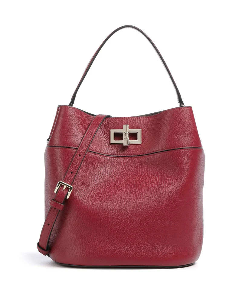 Furla Amelia M Borsa a secchiello ciliegia