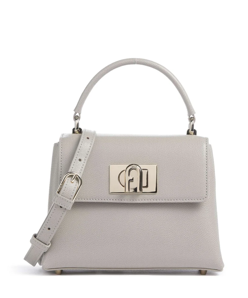 Furla 1927 Mini Borsa a mano stone gray
