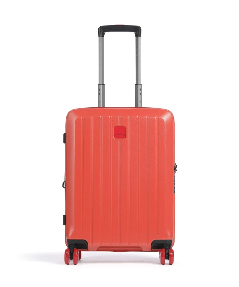 Stratic Buzz Valigia trolley (4 ruote) rosso/clay