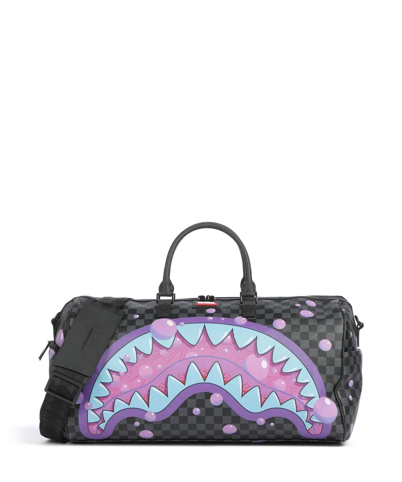 Sprayground Purple Slime Takeover Borsone da weekend multicolour