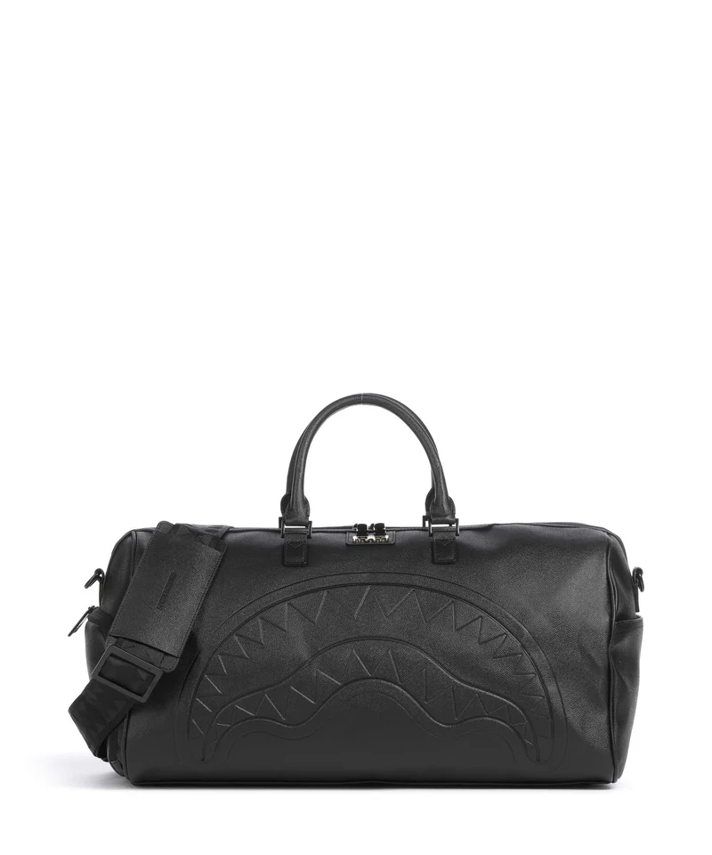 Sprayground Gold Brick Luxe Borsone da weekend black