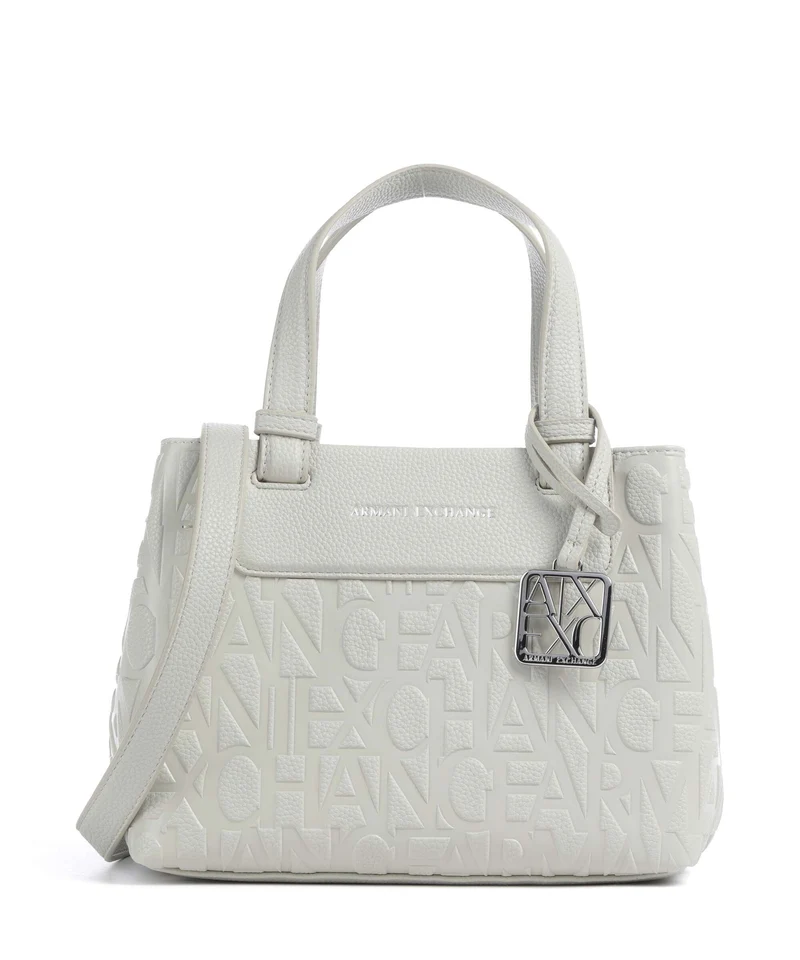Armani Exchange Liz Monogram S Borsa a mano dust