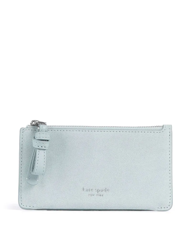 Kate Spade New York Loop Porta carte di credito english sea