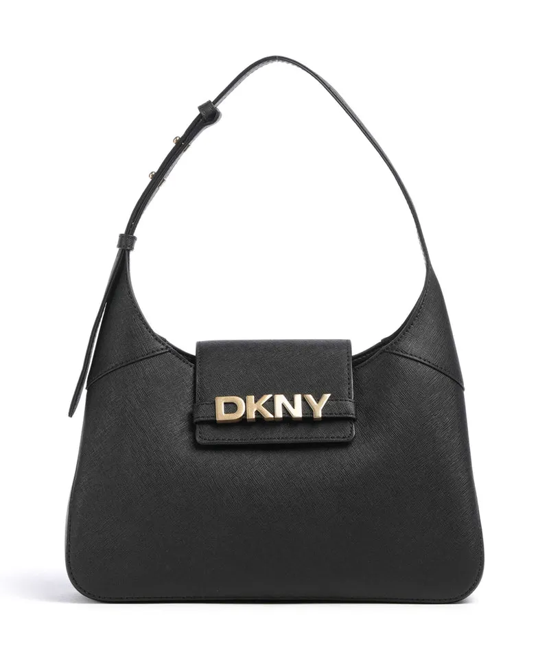 DKNY Avril Borsa a spalla black/gold