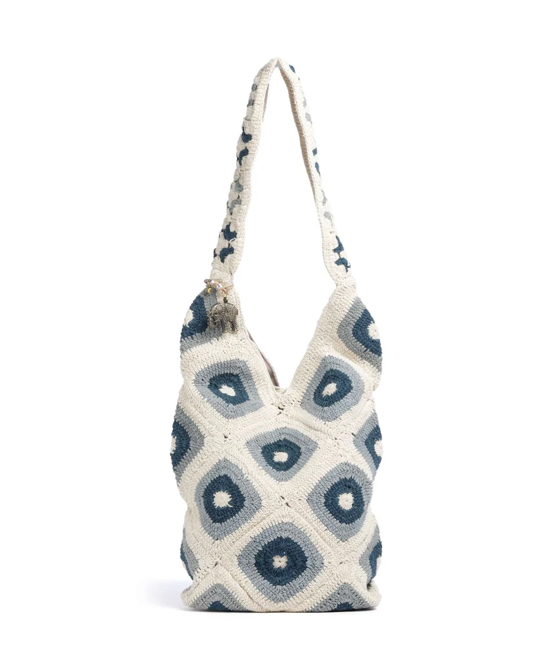 Anokhi Borsa hobo blue
