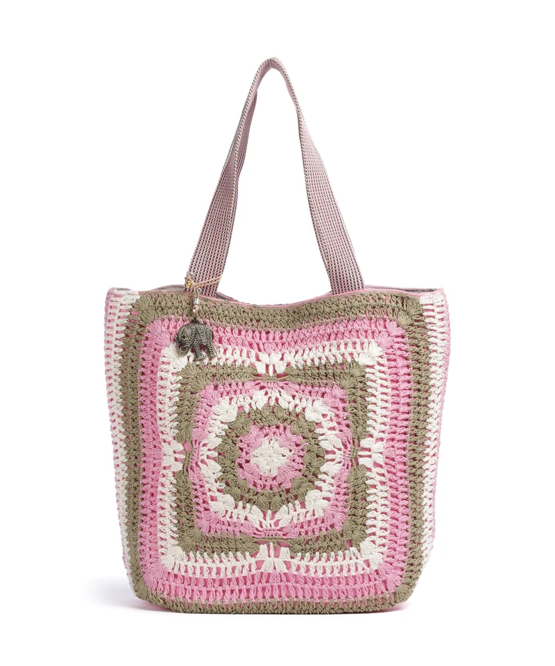 Anokhi Borsa shopper pink