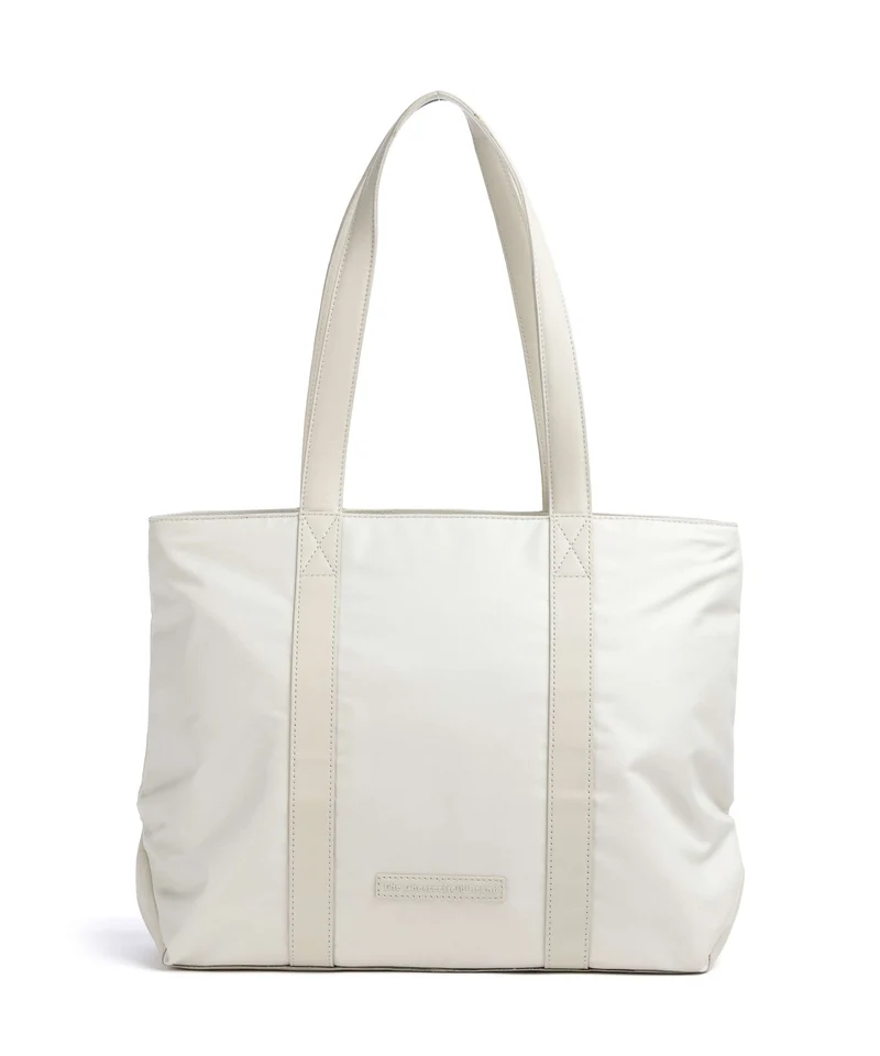 The Chesterfield Brand Nylon Wax Pull Up Otta Borsa shopper off white
