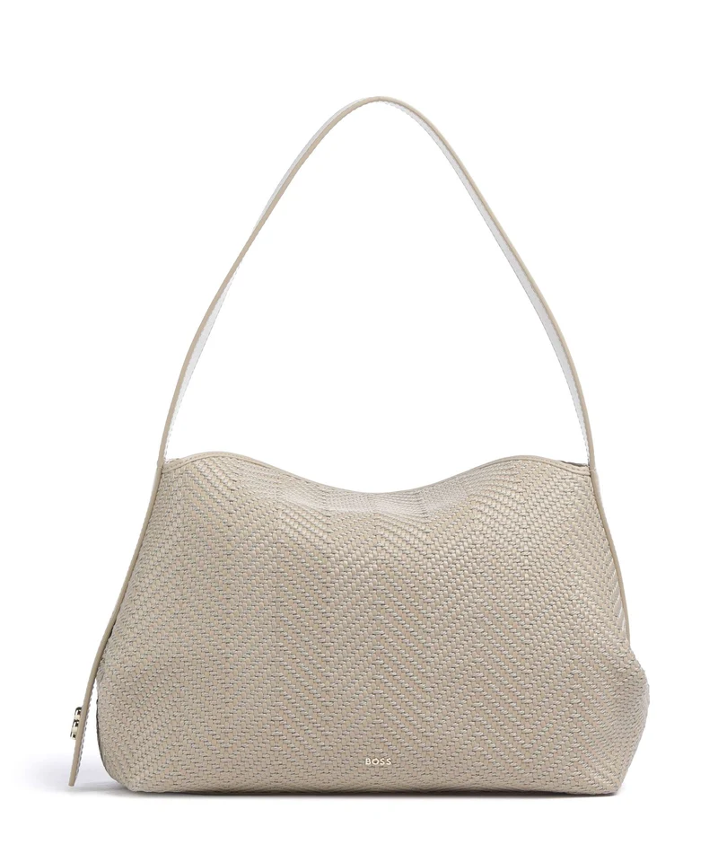 BOSS Caylie Borsa a spalla light beige