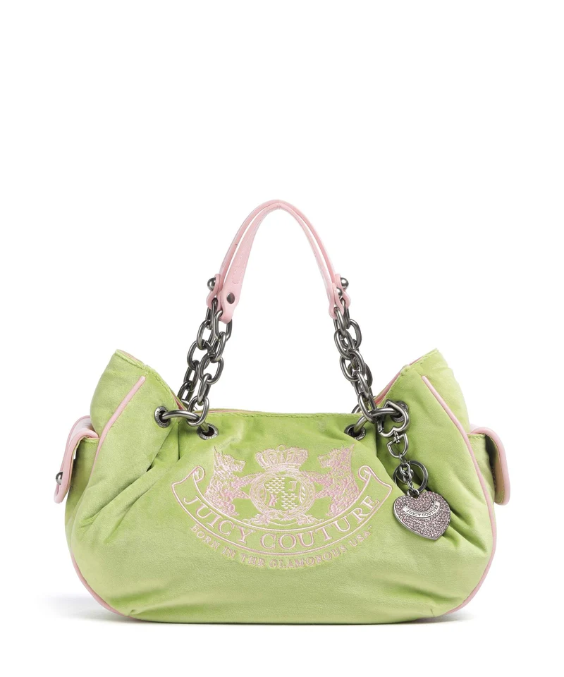 Juicy Couture Daydreamer Classic Crest M Borsa hobo pistachio green