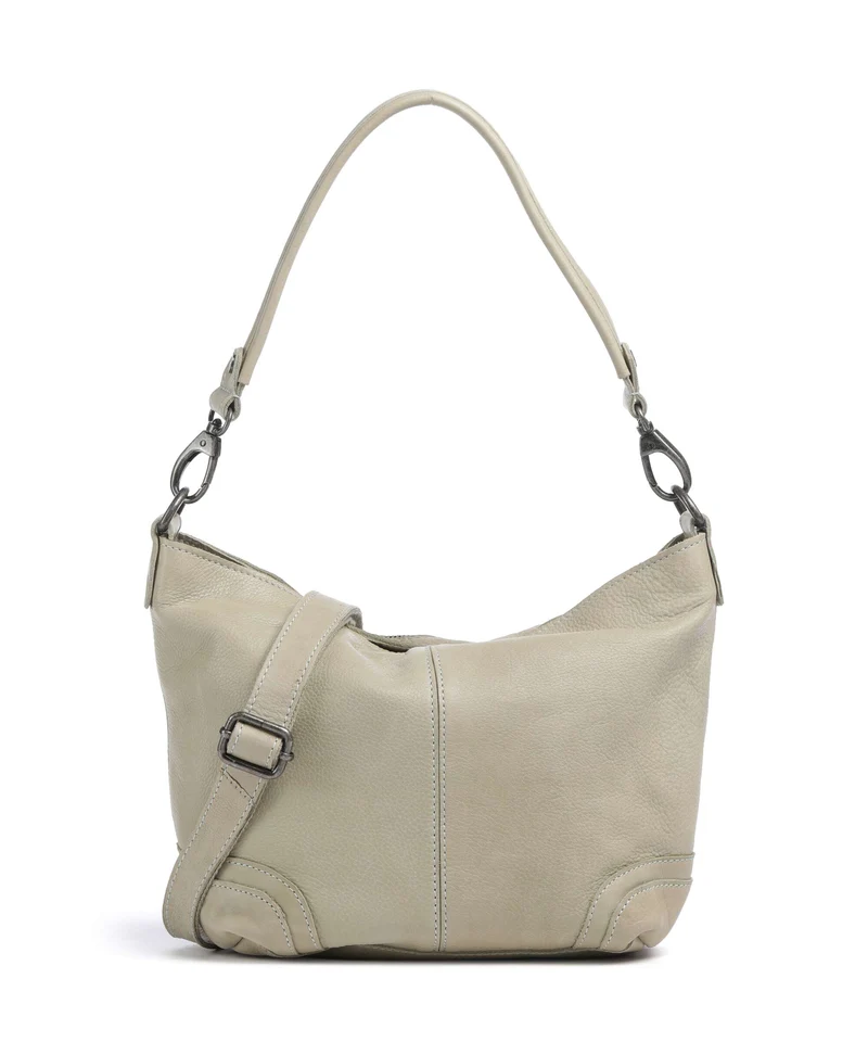 The Chesterfield Brand Washed Waxed Cow Lucy Borsa a spalla ocean green
