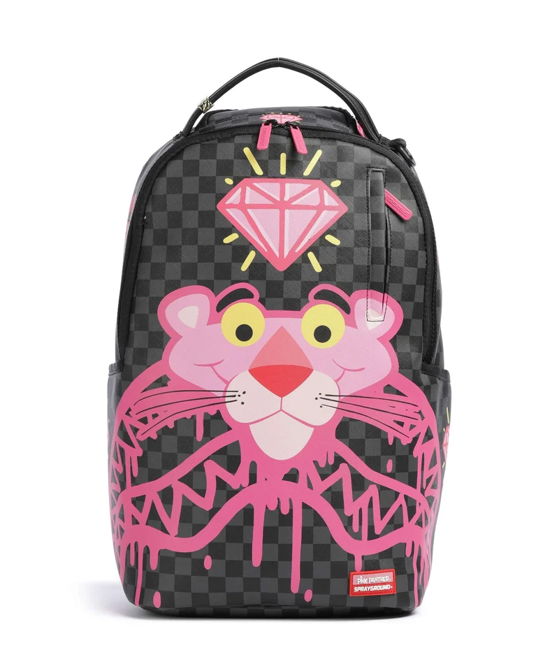 Sprayground Pink Panther Drippy Diamonds Zaino multicolour