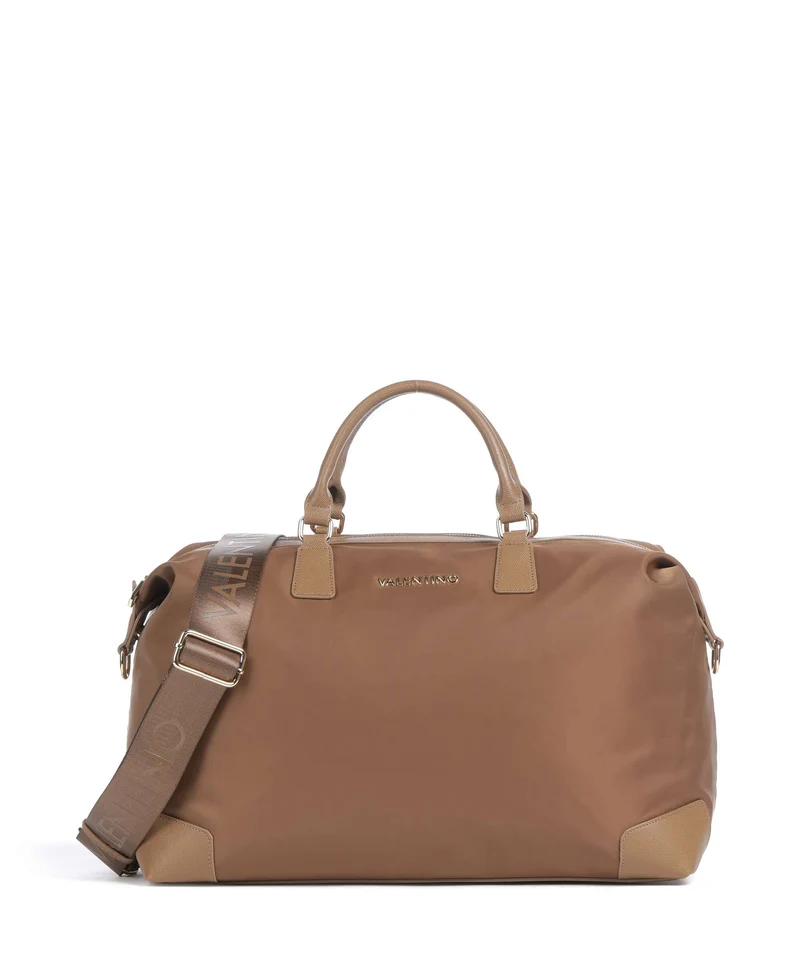 Valentino Bags Jolly Re Borsone da weekend nocciola