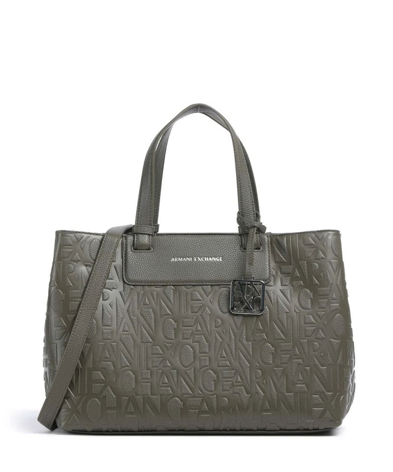 Armani Exchange Liz M Borsa a mano savanna