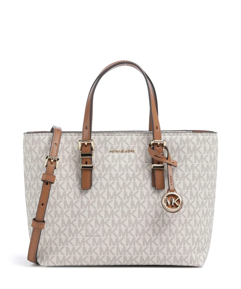 Michael Kors Quinn Small Borsa a mano vanilla/acrn