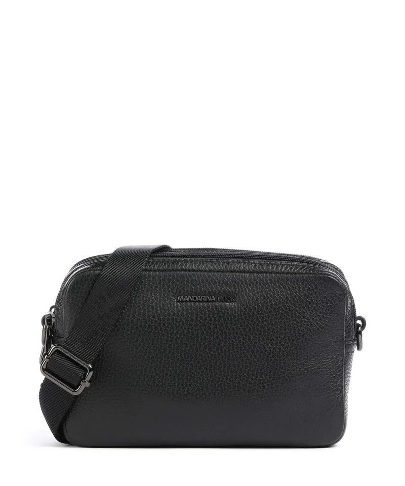 Mandarina Duck Mellow Leather Borsa a tracolla nero