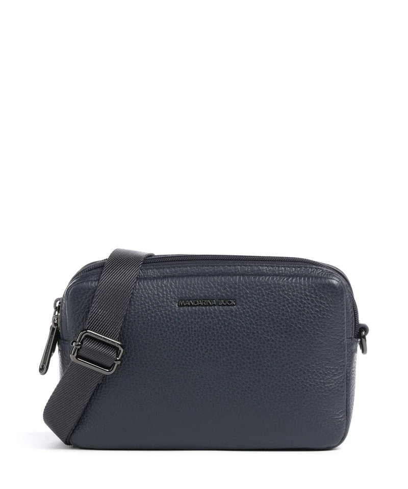 Mandarina Duck Mellow Leather Borsa a tracolla dress blue