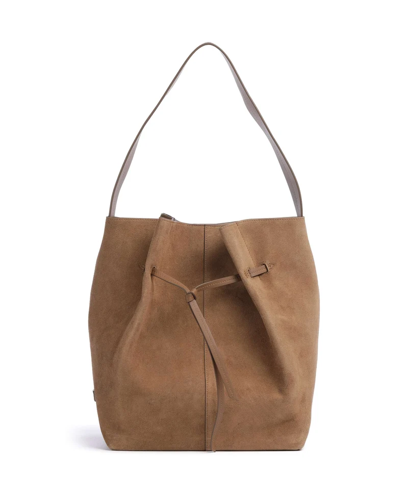 Marc O'Polo Simy Borsa a secchiello pure camel