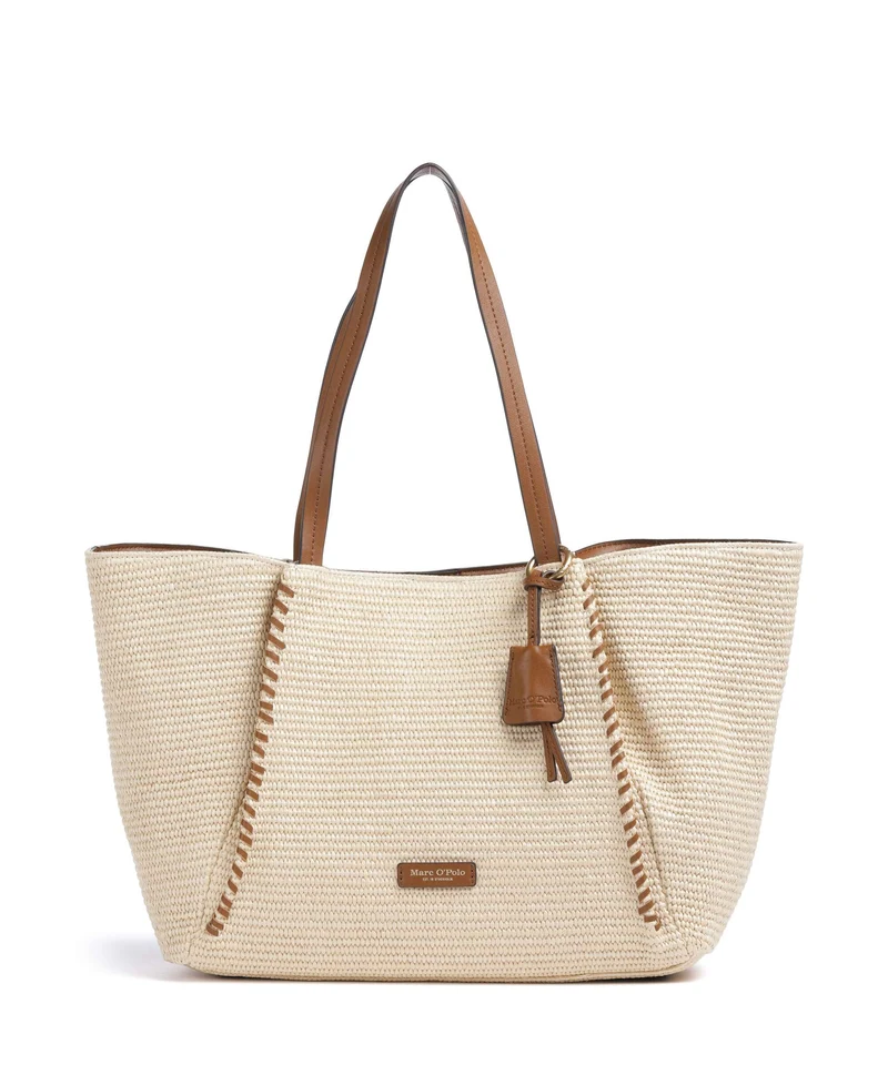 Marc O'Polo Edda Borsa shopper light raffia