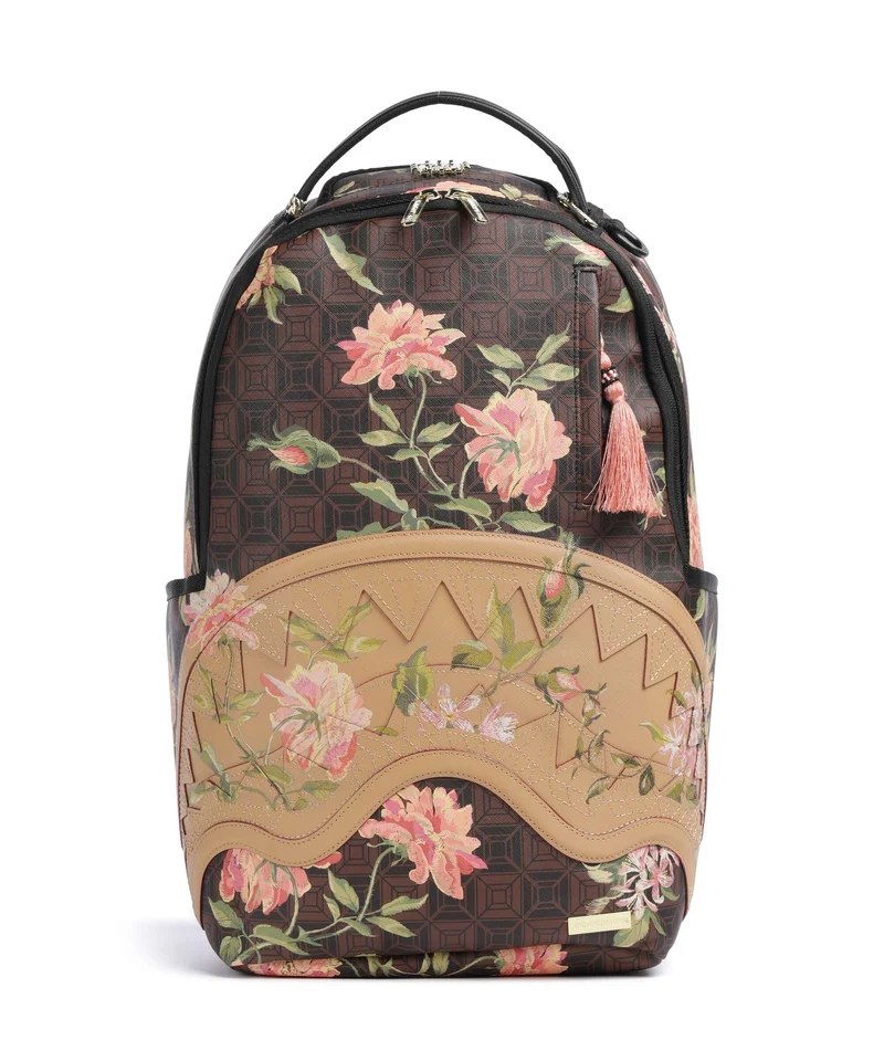 Sprayground AI Henny Floral Zaino brown