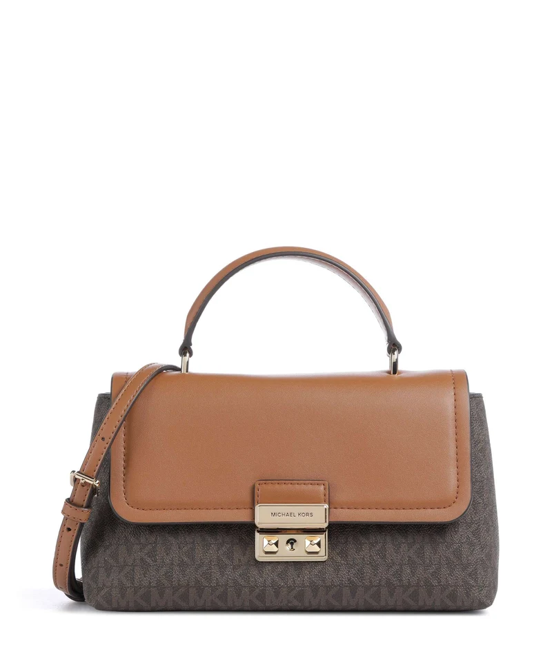 Michael Kors Tribeca Medium Borsa a mano brown/acorn