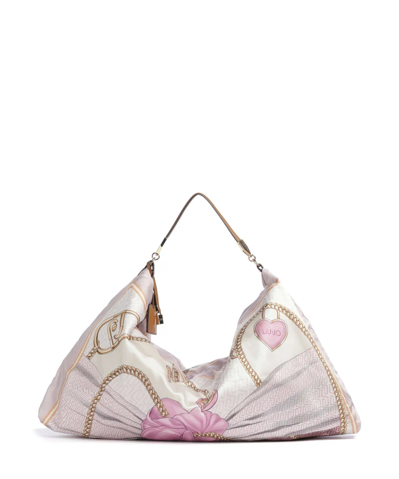 Liu Jo Foulard Borsa hobo st metall/soft peony