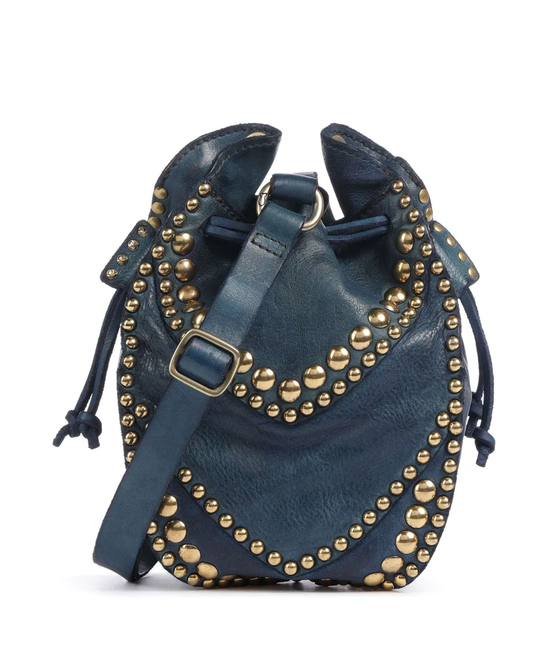 Campomaggi Borsa a secchiello sapphire