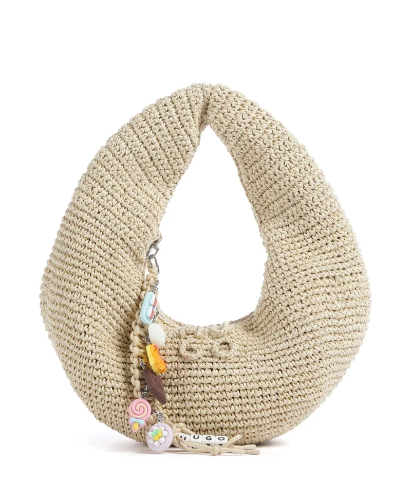 Hugo Zeya Borsa a mano open white