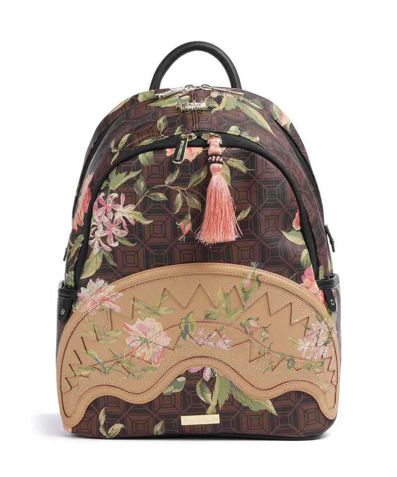 Sprayground AI Henny Floral Zaino brown