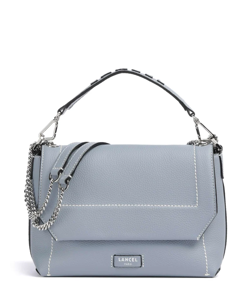 Lancel Ninon M Borsa a spalla blue foam