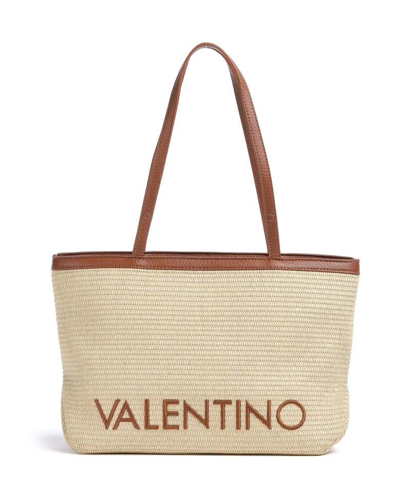 Valentino Bags Maiam Borsa shopper naturale/cuoio