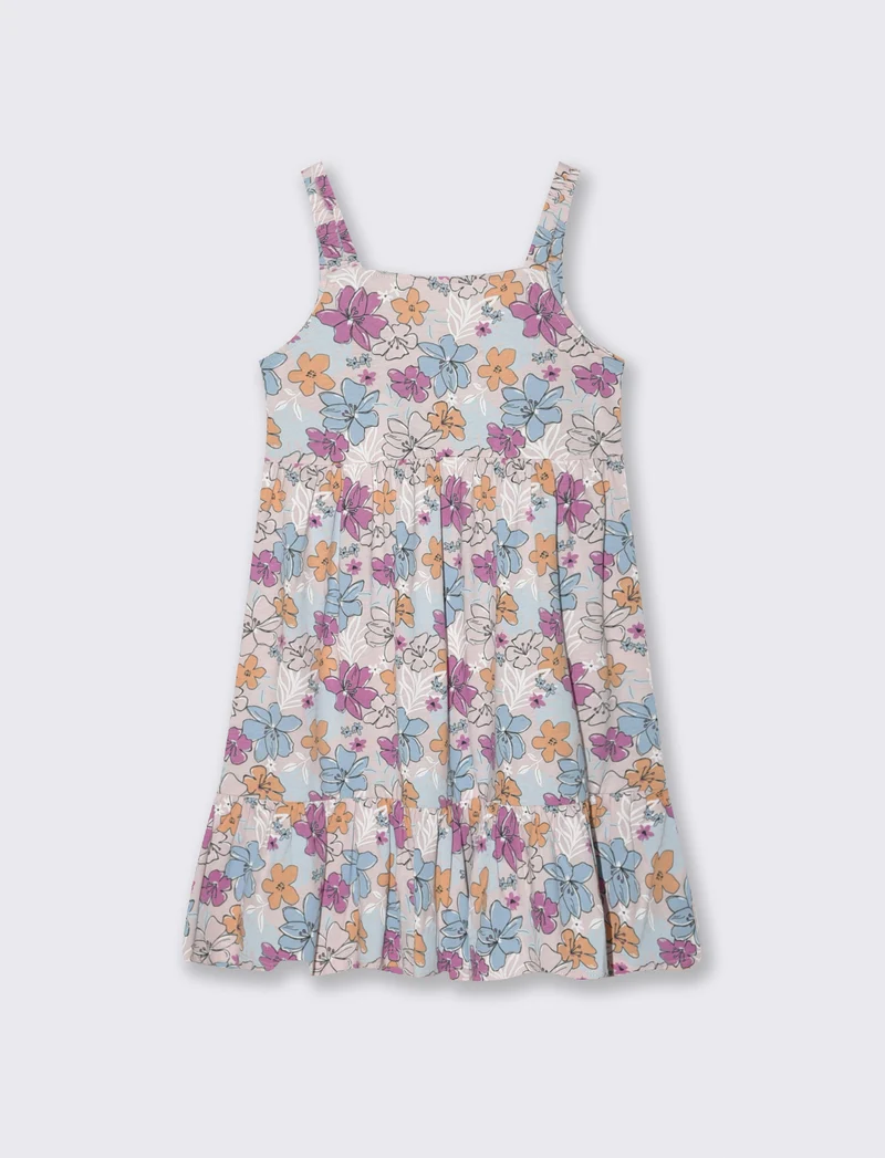 Abito da bambina in fresco cotone - Fantasia