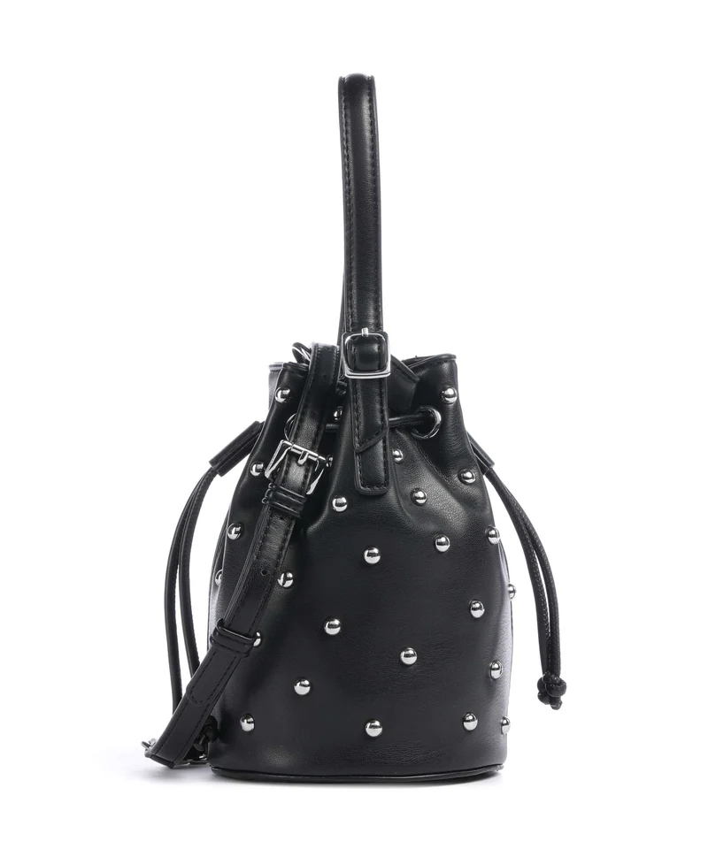 Steve Madden BSUNRAY Borsa a secchiello black/silver