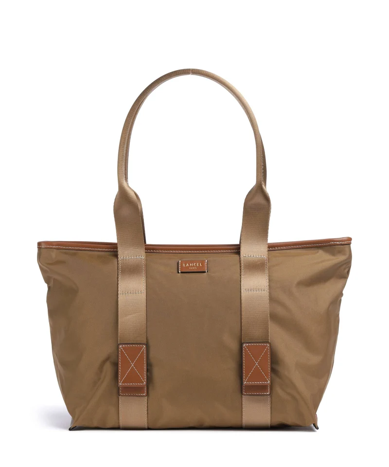 Lancel Mistral M Borsa shopper beige