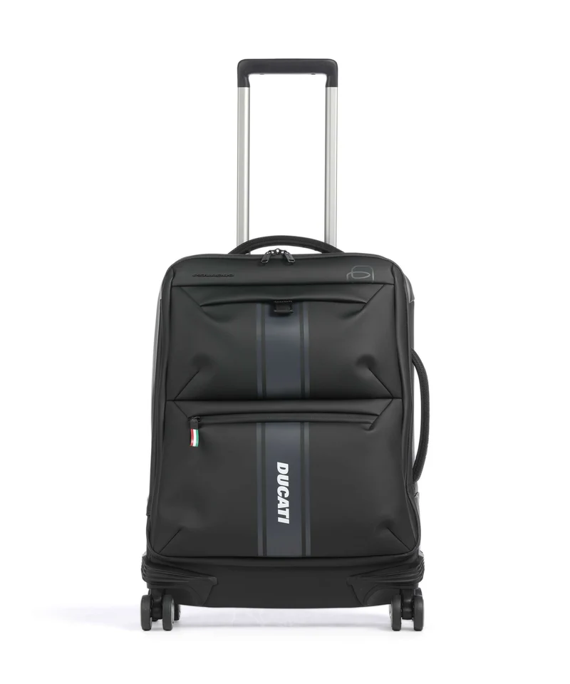 Piquadro Corner Special Ducati Valigia trolley (4 ruote) black