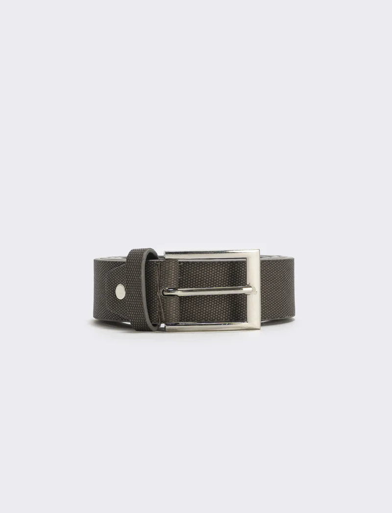 Cintura fusto stampato elegante e versatile - Grigio fango