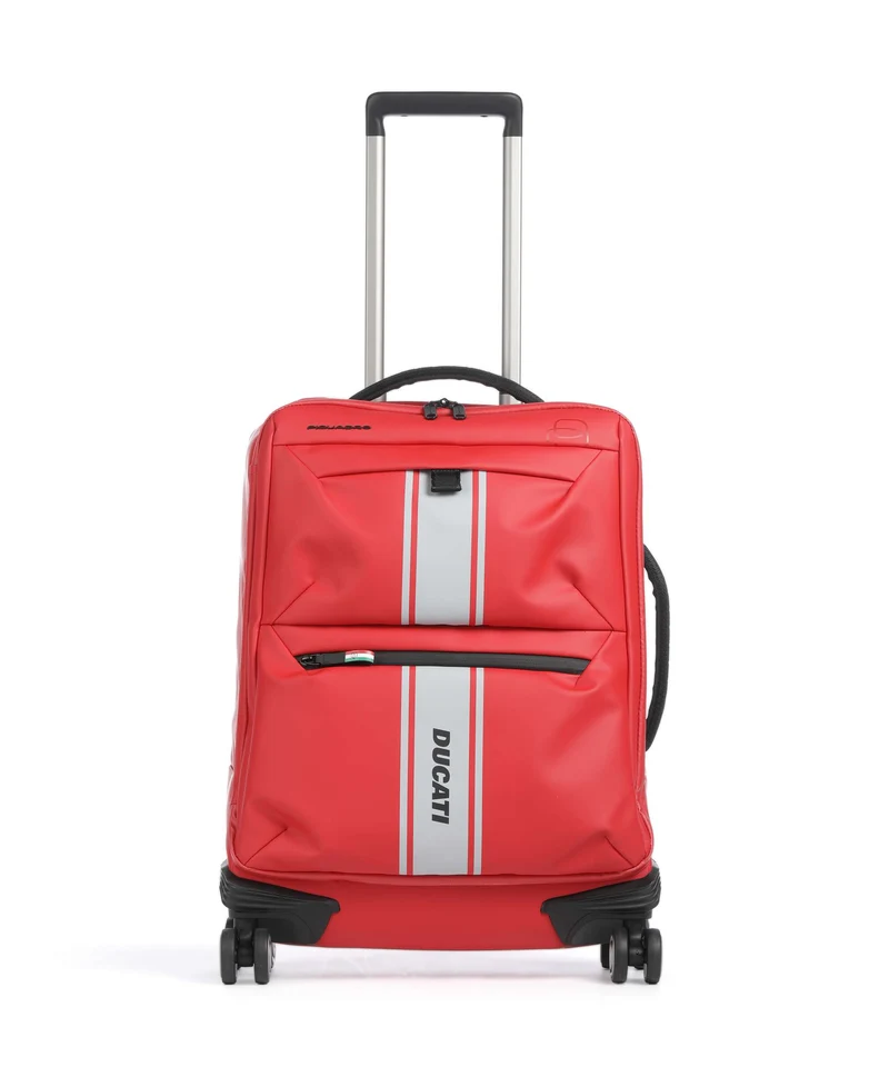 Piquadro Corner Special Ducati Valigia trolley (4 ruote) red