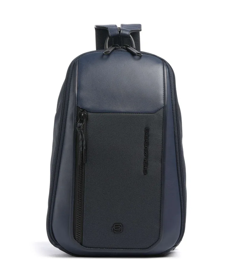 Piquadro Lyss Borsa sling blue